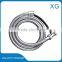 flexible extension stainless steel shower hose/EPDM braided anti-explosion inner tube shower hose/Leak protect shower hose