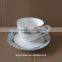 2015 hotsale 12 pcs gold design new bone china cup and saucer                        
                                                Quality Choice