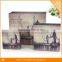 White cardboard making customized brown paper bags