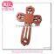 Wooden Cross Keychain Pendant (Wood craft in Laser Cut & Engaveing)