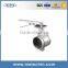 OEM Precision Motorized Stainless Steel Butterfly Valves With Electric Actuator