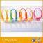 Colorful gift items for children Light up silicon remote controlled led bracelet