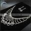 Women Rhinestone Necklace Earring Set Rhinestone Wedding Jewelry Set