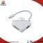 Mini DP To DVI+HD-MI+Displayport 3in1 Cable Adapter