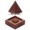 Wooden Incense Cone Holder Burning Box Pyramid Incense Burner NWIB007