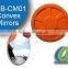 Red/Orange traffic safety convex mirror