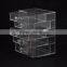 China Factory Clear Custom Acrylic Drawer Box With Handle