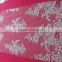 100% polyester embroidery garment or wedding dress tulle lace fabric