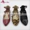 SSK16-313 latest fashion croco / leopard strap pointy shoe ladies shoes                        
                                                Quality Choice