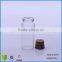 1oz Tiny Clear Craft Glass Containers For Candy Buffet With Wooden Lid