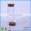 glass test tubes with cork stopper,tube bottle with cork cap
