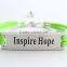 Stainless steel bar Inspirational hope Charm Bracelet