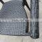 hotsale garden furniture cafe shop used PE rattan wicker chair