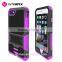 Low MOQ hard sheild armor combo back cover case with kickstand for apple iphone 7 wholesale cell phone case