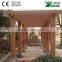 eco-friendly wpc pergola with high quality made in china