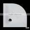 sector shape solid surface shower tray , shower base for US