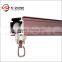 Modern curtain holder design plastic runners sliding curtain track
