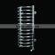 Round shape polished stainless steel radiator