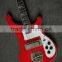 4 String Rik Neck Through Body Electric Bass Guitar