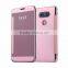Samco Newest Luxury Clear View Shockproof Flip Leather Phone Covers Case for LG G5