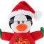 Promotion Gifts Stuffed Dressed Plush Penguin Toys decor For Christmas