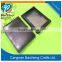 foldable fashion id card holder with mesh pocket clear pvc