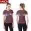 China Wholesale Custom Woman Softtextile Short Sleeve T-shirt Made of Nylon/spandex