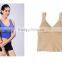 Super quality promotional seamless yoga vest lace camisole