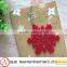 HOT!HOT!HOT!Laser cut snowflake Felt christmas tree decoration for promotion