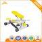 indoor portable easy exercise sit-down mini stepper with rope