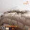 Brown Color Super King Size Polyester Microfiber Filling Comforter