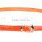 Korea style fashion DL candy color ladies' and women's patent leather slim waist belt with needle buckle