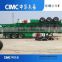 Liangshan CIMC Skeleton Container Semi Trailer Use In Desert Algeria