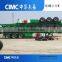CIMC 40 Feet Spring Suspension Container/Lorry Transport Skeleton Trailer For BANGLADESH