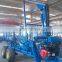 High quality ATV forest log trailer with crane 8 tons Loading capacity Model ZM8006