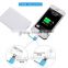 digital new gifts power banks 2500mah traveling portable credit card mobile power bank with USB charging cable for mobile phones