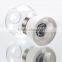 Round Clear Glass Spice Grinder