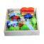 Wooden city blocks toys set for kids