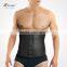 S-SHAPER 2034 Men`s Latex Waist Trainer Shaper Vest Waist Cincher With Zipper In The Front 3 Hooks