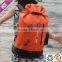Chinese manufacturer 2016 hot selling PVC tarpaulin waterproof dry bag backpack for outdoor camping