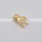 0801 Good Quality Pcb Connectors Right Angle SMB Connector Golden SMB Right Angle to Pcb