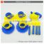 Cheap plastic colorful tea set kitchen toys for kids