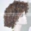 Dark brown Afro curls wig short wig for man wig for fans N362