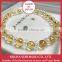 Golden aura 6mm gems With facetted crystals, all types of beads, women bracelet, beads, Japanese bracelete, golden aura