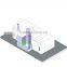 JF spray oven booth for sale auto spray booth portable outdoor painting room bake