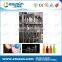 Orange glass bottle processing machine/filling plant