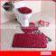 100%polyester china factory direct sell sponge bath anti fatigue mat