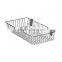 SlatWall Metal Wire Basket Garage Storage Organisation Display 300x600x100mm