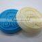 Wholesale dia.6cm bear shape silicone cookie stamp with wooden handle