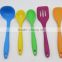 Wholesale FDA non stick seamless heat resistant food grade colorful utensils kitchen